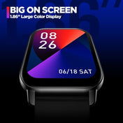 Zeblaze Btalk 1.86 inch Large Color Display Voice Calling Health and Fitness Smart Watch(Black) - Eurekaonline