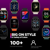 Zeblaze Btalk 1.86 inch Large Color Display Voice Calling Health and Fitness Smart Watch(Black) - Eurekaonline