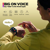 Zeblaze Btalk 1.86 inch Large Color Display Voice Calling Health and Fitness Smart Watch(Black) - Eurekaonline