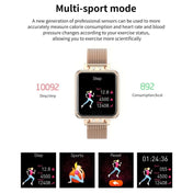 ZL13 1.22 inch Color Screen IP67 Waterproof Smart Watch, Support Sleep Monitor / Heart Rate Monitor / Menstrual Cycle Reminder, Style: Red Leather Strap - Eurekaonline